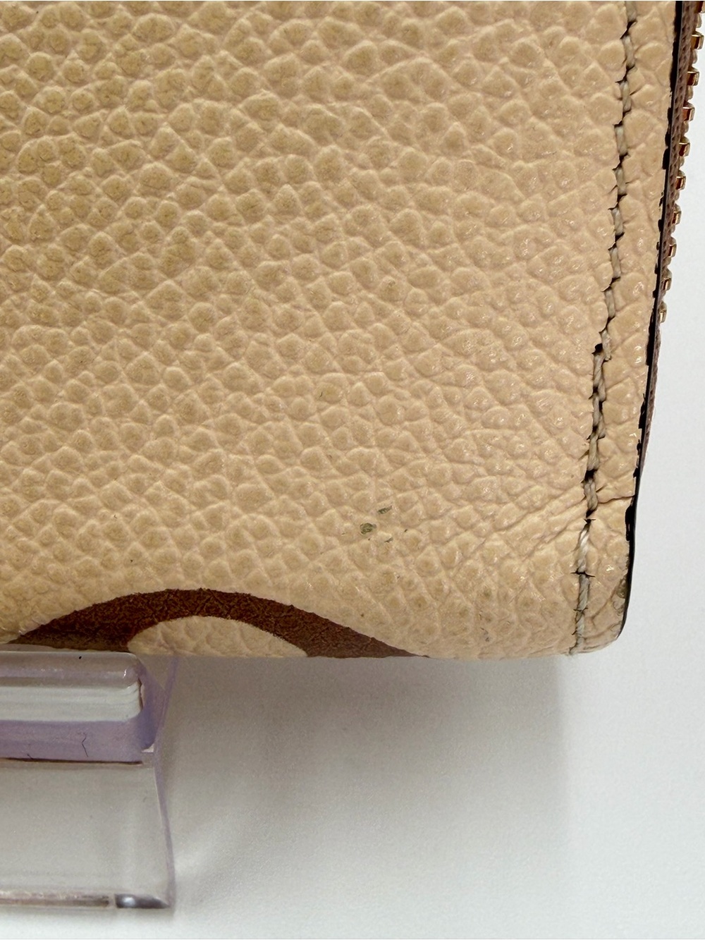 Louis Vuitton Bi Color Empriente Zippy Wallet Cream/Mauve Full Set w/Entrupy COA - Picture 3 of 16